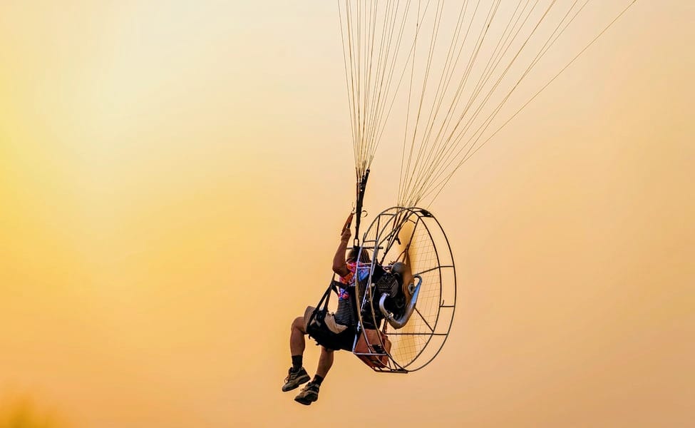Paramotoring in Jaisalmer